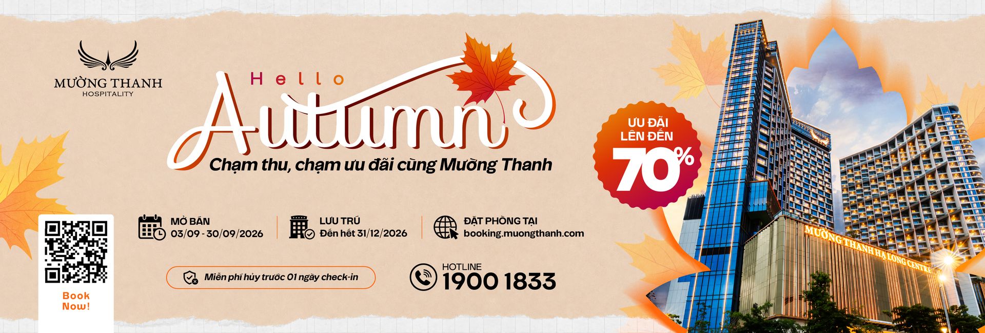 https://booking.muongthanh.com/HELLO AUTUMN 2026
