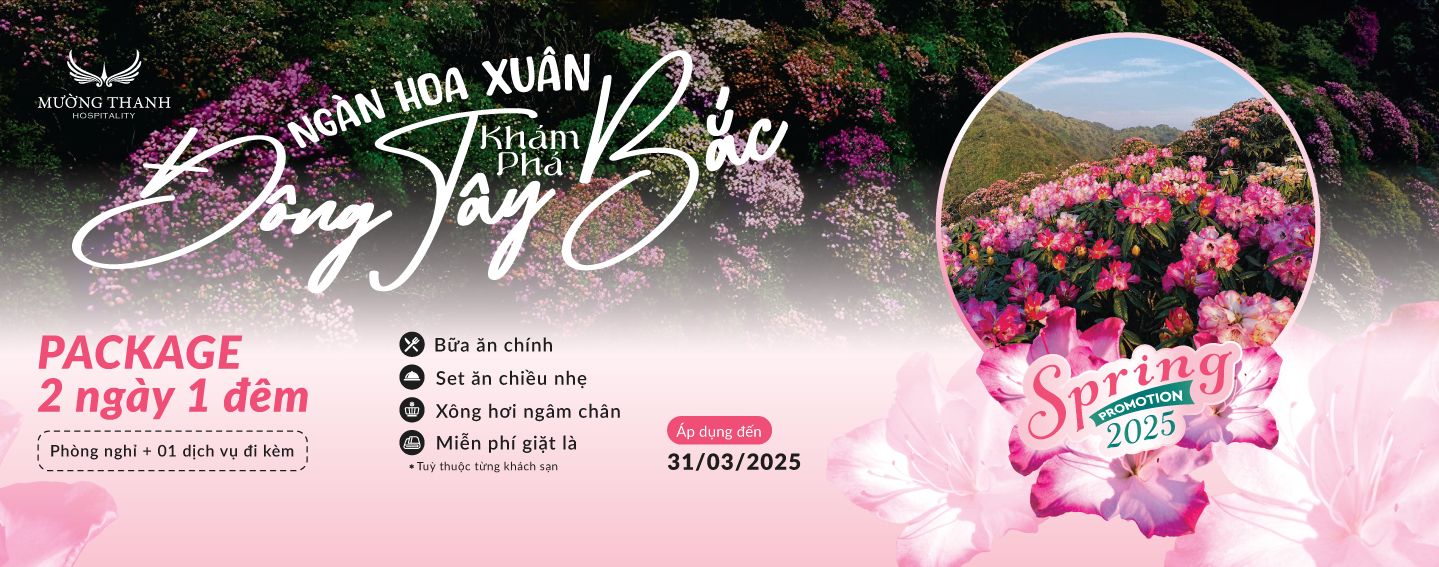 https://booking.muongthanh.com/Ngàn hoa xuân - Khám phá Đông Tây Bắc