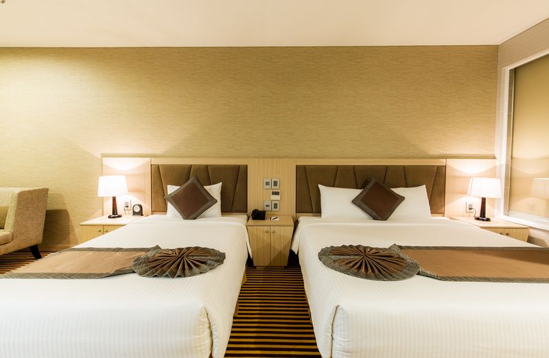 Phòng Deluxe Twin hướng biển