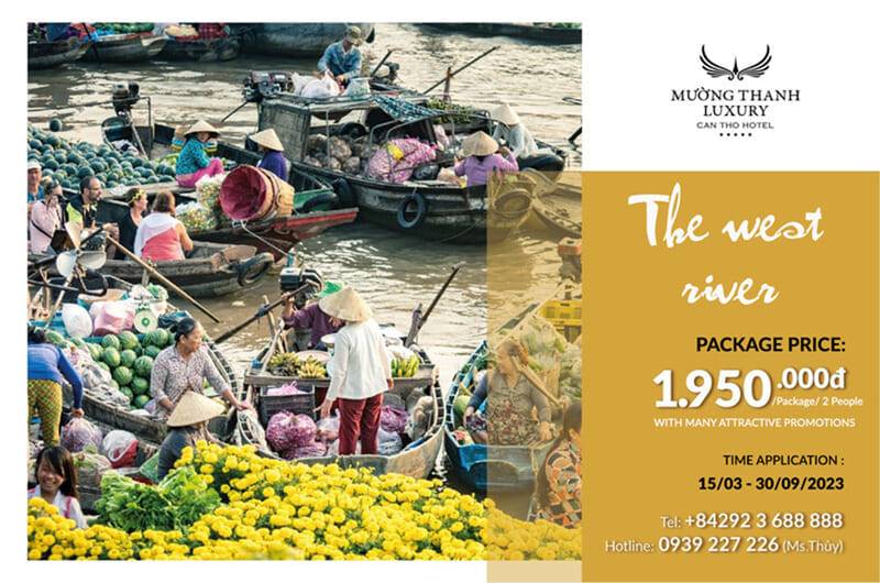 [WELCOME TO CAN THO | CAN THO] A 2-day & 1-night stay + 02 Cai Rang floating market tickets