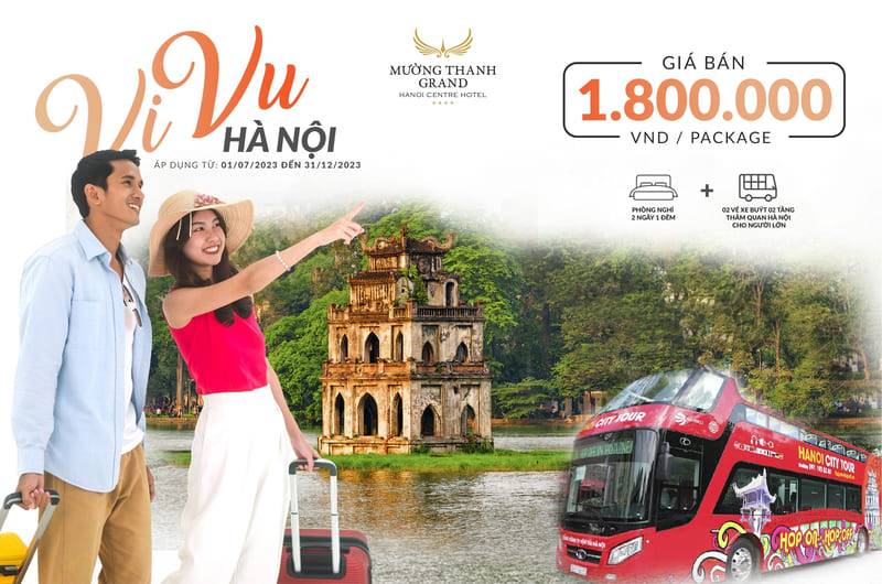 [CITY SIGHTSEEING HANOI  HA NOI] A 2-day & 1-night stay + 02 sight seeing Hanoi