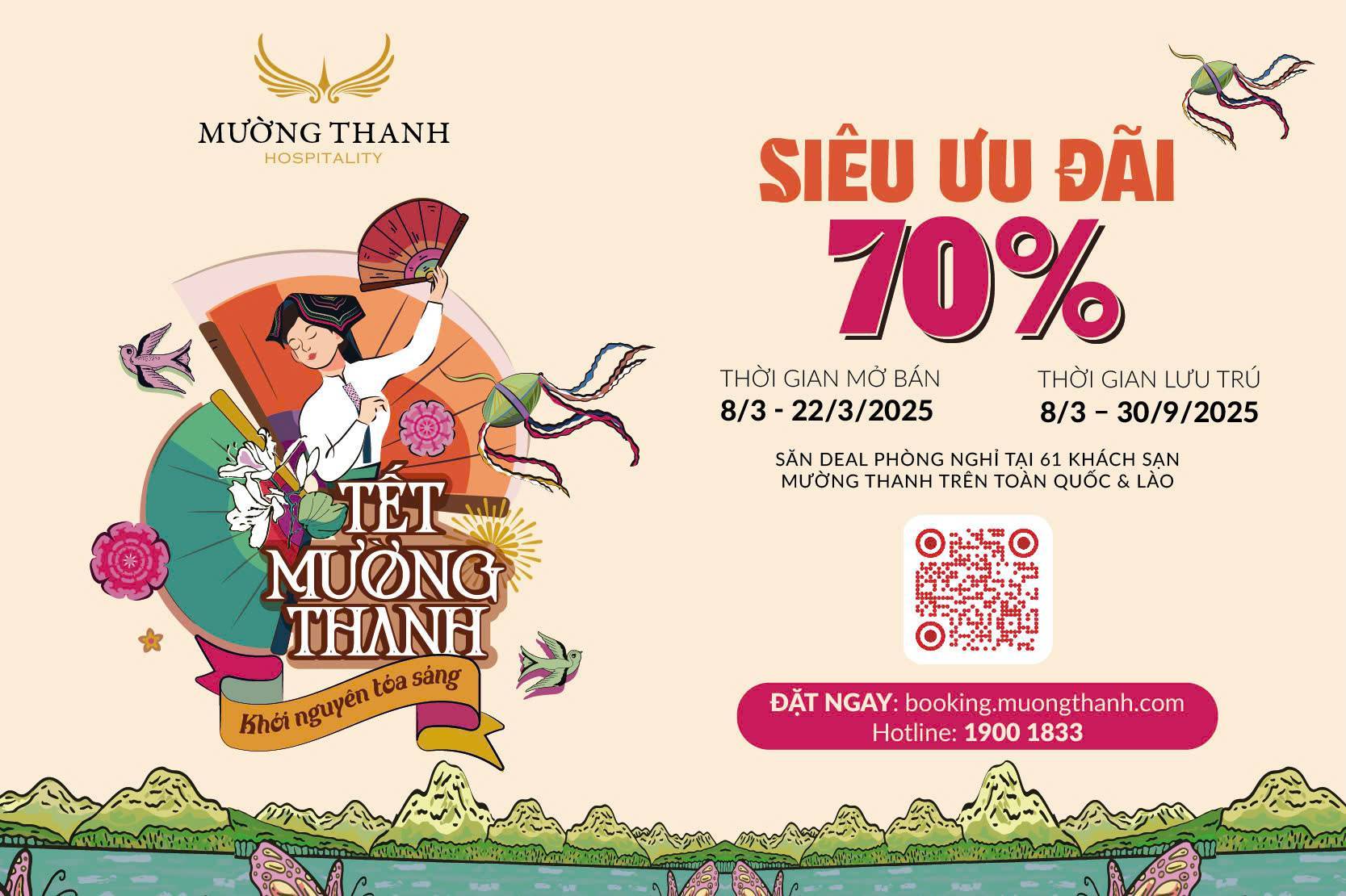 [TẾT MƯỜNG THANH] ƯU ĐÃI ĐỘC QUYỀN - GIẢM GIÁ LÊN ĐẾN 70% 